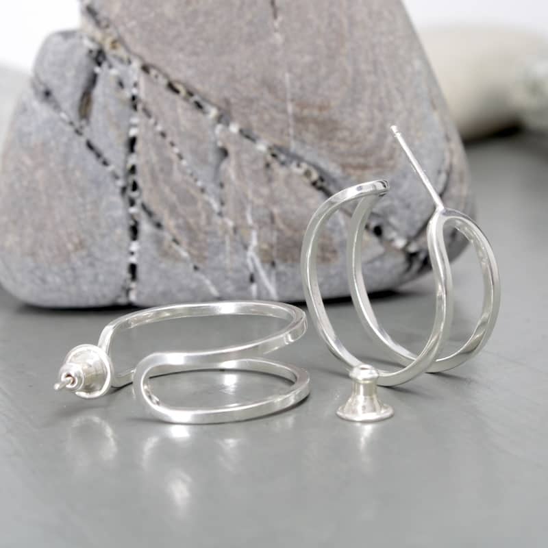n°111•Boucles Créoles Doubles