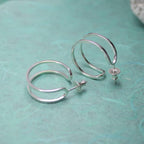 n°111•Boucles Créoles Doubles