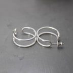 n°111•Boucles Créoles Doubles