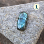 n°50•Bague Rectangulaire Labradorite