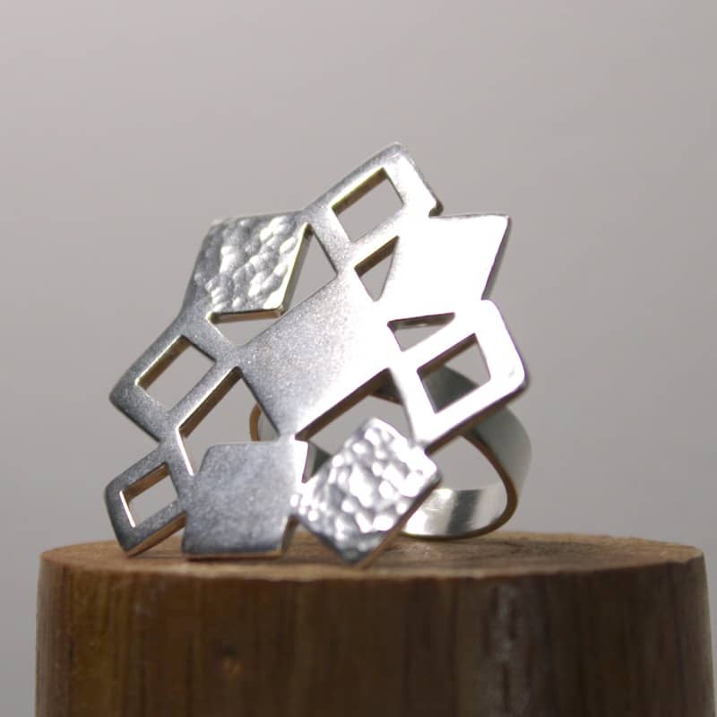n°8•Bague Plateau
