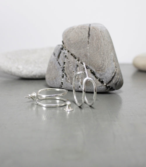 n°111•Boucles Créoles Doubles