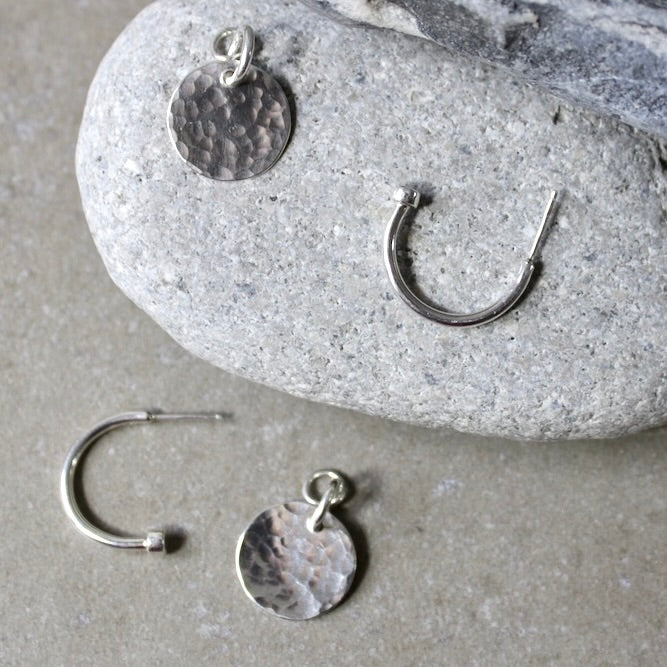 n°142•Créoles Clou Modulables