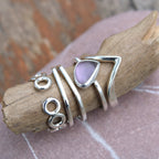 n°122•Bague Multiple Sea Glass Modulable.